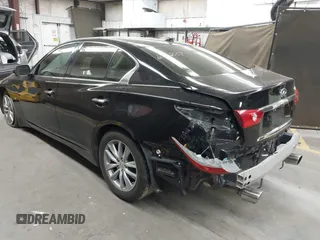 2014 Infiniti Q50 Premium with VIN JN1BV7AP6EM676289, listed as a IAAI auction lot 42304661 with 117,905 mi miles and . Bid and sale history available at DreamBid. Image 3.