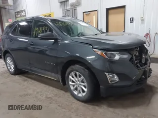 2018 Chevrolet Equinox LT z VIN 3GNAXSEV8JS584147, wystawiony jako IAAI lot #41964331 z przebiegiem 106 404 mil mil oraz . Historia ofert i sprzedaży dostępna na DreamBid. Obrazek 1.