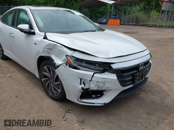 2022 Honda Insight Touring с VIN 19XZE4F95NE004694, выставлен на аукционе IAAI как лот 42253089 с пробегом 40 142 миль миль и . История ставок и продаж доступна на DreamBid. Изображение 6.