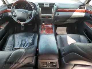 2007 Lexus LS 460 L with VIN JTHGL46F575005604, listed as a Copart auction lot 51103115 with 244,199 mi miles and Salvage Title. Bid and sale history available at DreamBid. Image 8.