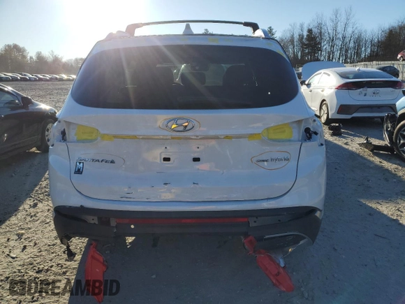 2023 Hyundai Santa Fe Hybrid Limited with VIN 5NMS5DA19PH016989, listed as a Copart auction lot 41601705 with 18,111 mi miles and Salvage Title. Bid and sale history available at carsss.com. Image 6.