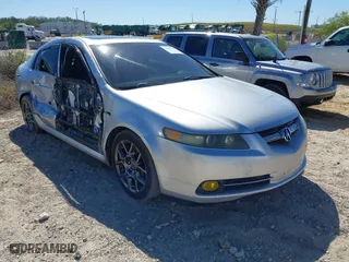 2007 Acura TL Type-S with VIN 19UUA76507A044712, listed as a IAAI auction lot 41837881 with 242,470 mi miles. Bid and sale history available at carsss.com. Image 1.