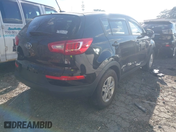 2011 Kia Sportage LX with VIN KNDPB3A2XB7094019, listed as a IAAI auction lot 41854462 with 69,659 mi miles and . Bid and sale history available at carsss.com. Image 4.