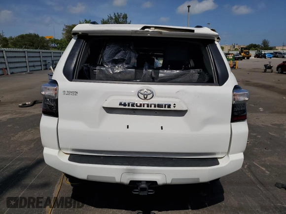 2023 Toyota 4Runner SR5 Premium with VIN JTENU5JR5P6156784, listed as a Copart auction lot 64789665 with 25,366 mi miles and Salvage title. Bid and sale history available at DreamBid. Image 6.