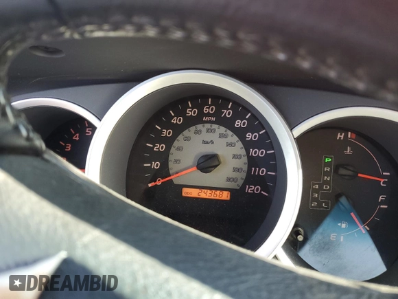 2005 Toyota Tacoma with VIN 5TEUU42N45Z093795, listed as a Copart auction lot 52331665 with 243,681 mi miles and Salvage Title. Bid and sale history available at DreamBid. Image 9.