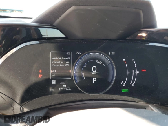 2022 Lexus NX with VIN JTJAKCEZ4N5004552, listed as a Copart auction lot 75903064 with 47,752 mi miles and Salvage Title. Bid and sale history available at carsss.com. Image 9.