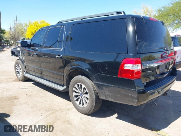 2017 Ford Expedition EL XLT with VIN 1FMJK1HT4HEA08227, listed as a IAAI auction lot 42045918 with 147,025 mi miles. Bid and sale history available at carsss.com. Image 3.