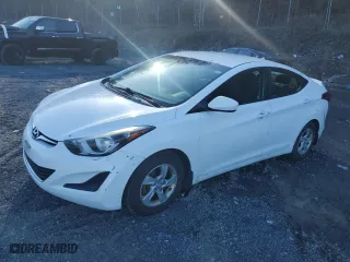 2014 Hyundai Elantra SE with VIN 5NPDH4AE9EH466452, listed as a Copart auction lot 49848565 with 147,708 mi miles and Salvage Title. Bid and sale history available at carsss.com. Image 1.