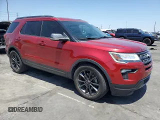 2019 Ford Explorer XLT z VIN 1FM5K7D81KGA41915, wystawiony jako Copart lot #63630995 z przebiegiem 59 801 mil mil oraz Szkoda całkowita • Salvage title. Historia ofert i sprzedaży dostępna na DreamBid. Obrazek 4.