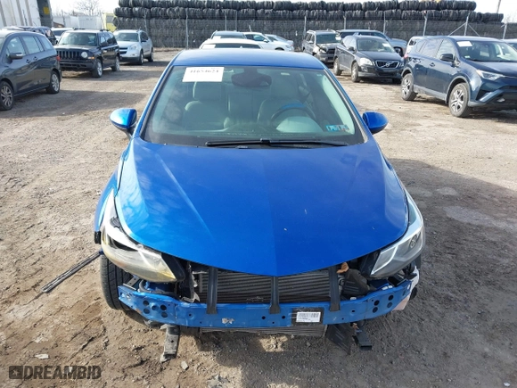 2019 Chevrolet Cruze Premier with VIN 1G1BF5SM7K7131546, listed as a IAAI auction lot 41654624 with 43,209 mi miles. Bid and sale history available at carsss.com. Image 13.