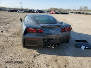 2017 Chevrolet Corvette 2LT z VIN 1G1YD2D79H5120543, wystawiony jako Copart lot #52300175 z przebiegiem 34 812 mil mil oraz Czysty tytuł • Clean title. Historia ofert i sprzedaży dostępna na DreamBid. Obrazek 6.