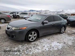 2009 Acura TSX with VIN JH4CU26669C023740, listed as a Copart auction lot 44926845 with 247,045 mi miles and Salvage Title. Bid and sale history available at carsss.com. Image 1.