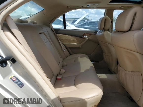 2004 Mercedes-Benz S-Class 5.0L with VIN WDBNG75JX4A420200, listed as a Copart auction lot 69535384 with 0 mi miles and Clean Title. Bid and sale history available at carsss.com. Image 10.