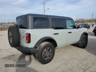 2024 Ford Bronco Big Bend с VIN 1FMDE7BH4RLB08451, выставлен на аукционе Copart как лот 49607475 с пробегом 3 569 миль миль и Списание • Salvage title. История ставок и продаж доступна на DreamBid. Изображение 3.