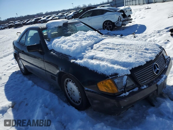 1991 Mercedes-Benz 300 with VIN WDBFA61E7MF020011, listed as a Copart auction lot 84235894 with Not Provided miles and Salvage Title. Bid and sale history available at DreamBid. Image 4.