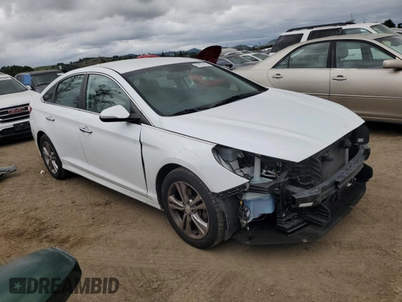 2018 Hyundai Sonata SEL with VIN 5NPE34AF5JH610276, listed as a Copart auction lot 51837455 with 102,295 mi miles and Salvage Title. Bid and sale history available at DreamBid. Image 4.