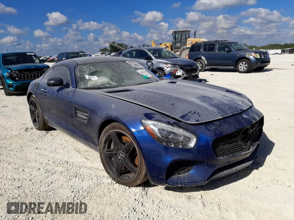 2017 Mercedes-Benz AMG GT AMG GT z VIN WDDYJ7HA9HA012374, wystawiony jako Copart lot #68037842 z przebiegiem Nie podano mil oraz . Historia ofert i sprzedaży dostępna na DreamBid. Obrazek 1.