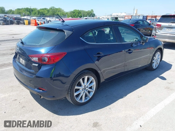 2017 Mazda 3 Touring with VIN 3MZBN1L76HM102692, listed as a IAAI auction lot 42237324 with 81,890 mi miles and . Bid and sale history available at DreamBid. Image 4.