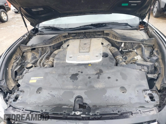 2012 Infiniti M37 with VIN JN1BY1AP6CM334360, listed as a IAAI auction lot 41475005 with 179,360 mi miles. Bid and sale history available at carsss.com. Image 10.