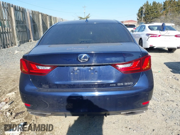2015 Lexus GS with VIN JTHCE1BL9FA006134, listed as a IAAI auction lot 41672738 with 178,572 mi miles. Bid and sale history available at carsss.com. Image 17.