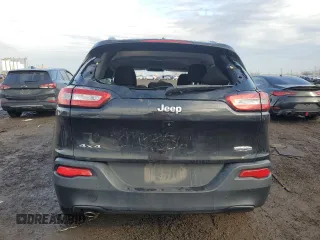 2016 Jeep Cherokee Latitude with VIN 1C4PJMCB2GW199589, listed as a Copart auction lot 46956455 with 105,080 mi miles and Salvage Title. Bid and sale history available at DreamBid. Image 6.