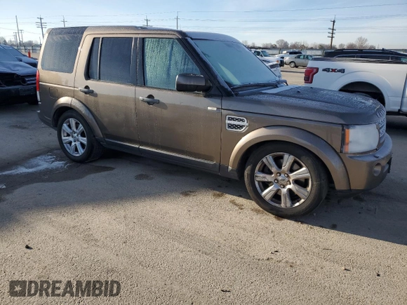 2013 Land Rover LR4 Lux with VIN SALAK2D44DA661143, listed as a Copart auction lot 46303345 with 170,487 mi miles and Clean title. Bid and sale history available at DreamBid. Image 4.