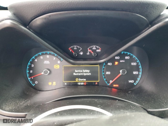 2022 Chevrolet Colorado 2WD Z71 with VIN 1GCGSDEN5N1332294, listed as a Copart auction lot 46087825 with 15,181 mi miles and Non Repairable. Bid and sale history available at carsss.com. Image 9.