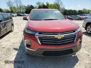 2022 Chevrolet Traverse LT Leather with VIN 1GNERHKWXNJ112857, listed as a Copart auction lot 50095814 with 25,105 mi miles. Bid and sale history available at carsss.com. Image 5.