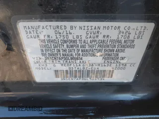 2016 Nissan Versa S Plus with VIN 3N1CN7AP3GL905934, listed as a IAAI auction lot 41379543 with Not Provided miles. Bid and sale history available at carsss.com. Image 9.