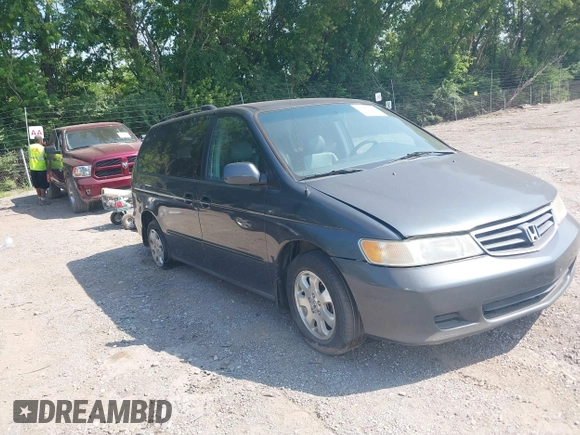 2004 Honda Odyssey EX-L z VIN 5FNRL18944B047627, wystawiony jako IAAI lot #42589724 z przebiegiem 224 371 mil mil oraz . Historia ofert i sprzedaży dostępna na DreamBid. Obrazek 1.