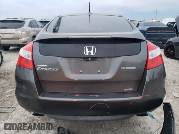 2011 Honda Crosstour EX-L with VIN 5J6TF2H50BL005752, listed as a Copart auction lot 88155915 with 179,723 mi miles and Salvage Title. Bid and sale history available at carsss.com. Image 6.