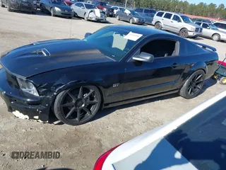 2007 Ford Mustang GT Deluxe with VIN 1ZVFT82H875263317, listed as a IAAI auction lot 41155196 with 69,631 mi miles and . Bid and sale history available at carsss.com. Image 17.
