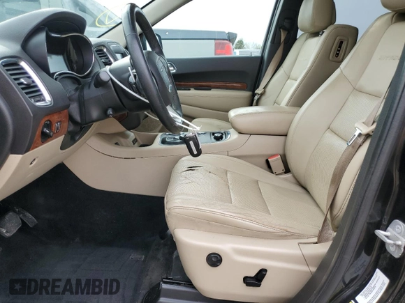 2014 Dodge Durango Citadel with VIN 1C4SDJET6EC438520, listed as a Copart auction lot 47929365 with Not Provided miles and Salvage Title. Bid and sale history available at DreamBid. Image 7.