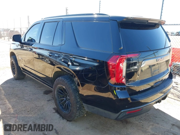 2021 GMC Yukon AT4 with VIN 1GKS2CKD2MR169740, listed as a IAAI auction lot 41472470 with 103,662 mi miles. Bid and sale history available at carsss.com. Image 3.