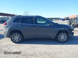 2014 Jeep Cherokee Limited with VIN 1C4PJMDS8EW271410, listed as a IAAI auction lot 41657246 with 132,930 mi miles. Bid and sale history available at carsss.com. Image 14.