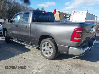 2023 Ram 1500 Big Horn with VIN 1C6SRFBT1PN599357, listed as a IAAI auction lot 41051363 with 24,789 mi miles. Bid and sale history available at carsss.com. Image 3.