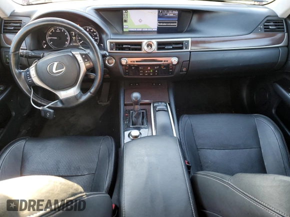 2013 Lexus GS 350 with VIN JTHCE1BLXD5005211, listed as a Copart auction lot 50029745 with 158,248 mi miles and Salvage title. Bid and sale history available at DreamBid. Image 8.