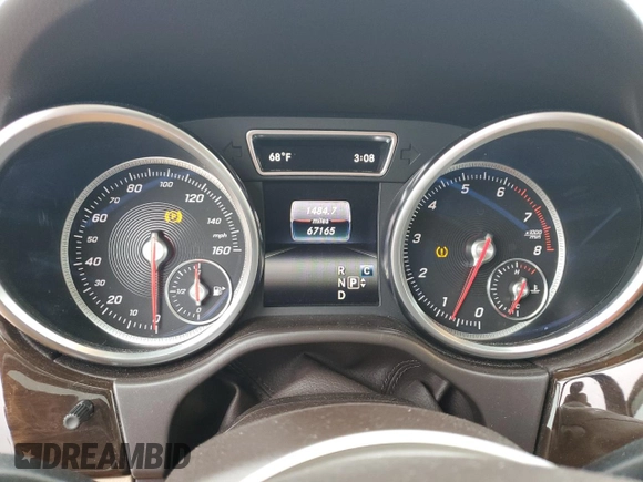 2017 Mercedes-Benz GLE 350 with VIN 4JGDA5HBXHA908197, listed as a Copart auction lot 62640215 with 67,165 mi miles and Salvage title. Bid and sale history available at DreamBid. Image 9.