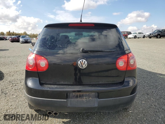 2008 Volkswagen Rabbit S with VIN WVWAB71KX8W148835, listed as a Copart auction lot 78737234 with 192,498 mi miles and Salvage title. Bid and sale history available at DreamBid. Image 6.