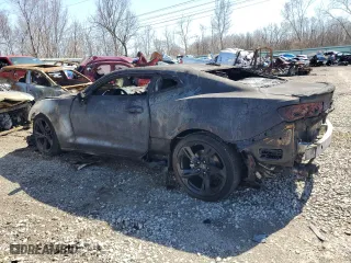 2021 Chevrolet Camaro 1SS with VIN 1G1FE1R70M0109803, listed as a Copart auction lot 47544675 with 0 mi miles and Non Repairable. Bid and sale history available at carsss.com. Image 2.