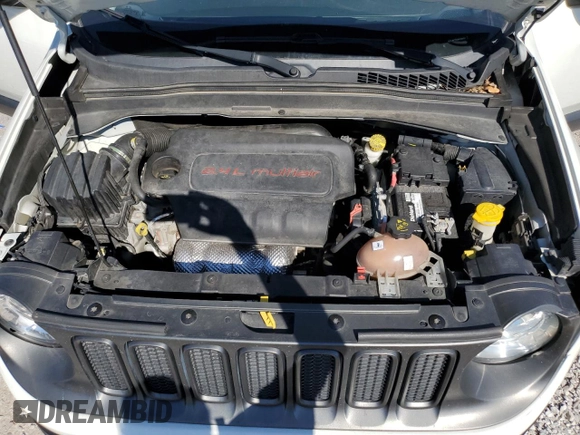 2016 Jeep Renegade Trailhawk with VIN ZACCJBCT2GPC65759, listed as a Copart auction lot 48846715 with 134,894 mi miles and Salvage title. Bid and sale history available at DreamBid. Image 12.