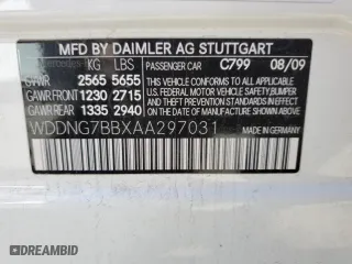 2010 Mercedes-Benz S-Class S 550 with VIN WDDNG7BBXAA297031, listed as a Copart auction lot 87528915 with 0 mi miles and Salvage Title. Bid and sale history available at carsss.com. Image 12.