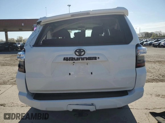 2021 Toyota 4Runner SR5 with VIN JTEMU5JR7M5868047, listed as a Copart auction lot 54008775 with 66,953 mi miles and Salvage title. Bid and sale history available at DreamBid. Image 6.
