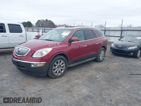 2011 Buick Enclave CXL-2 with VIN 5GAKRCEDXBJ348897, listed as a IAAI auction lot 41534641 with 209,380 mi miles. Bid and sale history available at carsss.com. Image 2.