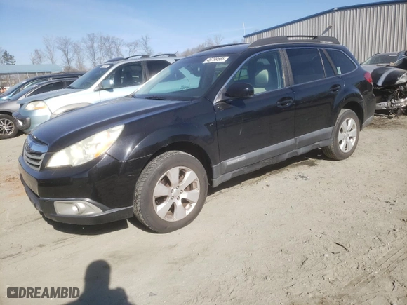 2010 Subaru Outback Premium All-Weather with VIN 4S4BRCCC6A3369429, listed as a Copart auction lot 46789585 with 100,098 mi miles and Salvage Title. Bid and sale history available at carsss.com. Image 1.