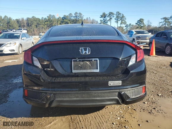 2020 Honda Civic Coupe EX with VIN 2HGFC3B30LH352314, listed as a Copart auction lot 46889115 with 29,618 mi miles and Salvage Title. Bid and sale history available at carsss.com. Image 6.