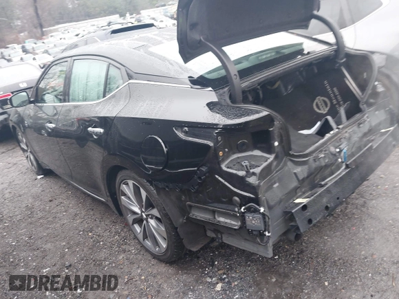 2020 Nissan Maxima Platinum with VIN 1N4AA6FV6LC382860, listed as a IAAI auction lot 41429323 with 87,689 mi miles and . Bid and sale history available at DreamBid. Image 3.