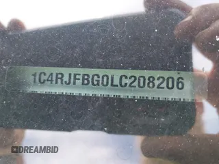 2020 Jeep Grand Cherokee Limited с VIN 1C4RJFBG0LC208206, выставлен на аукционе IAAI как лот 42605622 с пробегом 80 798 миль миль и . История ставок и продаж доступна на DreamBid. Изображение 17.