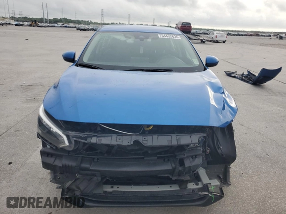 2024 Nissan Sentra SV z VIN 3N1AB8CV2RY305106, wystawiony jako Copart lot #54432635 z przebiegiem 21 709 mil mil oraz Szkoda całkowita • Salvage title. Historia ofert i sprzedaży dostępna na DreamBid. Obrazek 5.