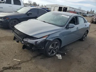 2023 Hyundai Elantra Limited with VIN KMHLP4AG3PU382230, listed as a Copart auction lot 51148705 with 0 mi miles and Salvage Title. Bid and sale history available at carsss.com. Image 1.